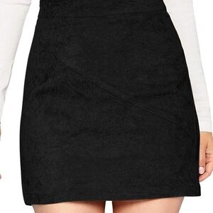 MANGOPOP Black Mini Skirt. Sz XXL.